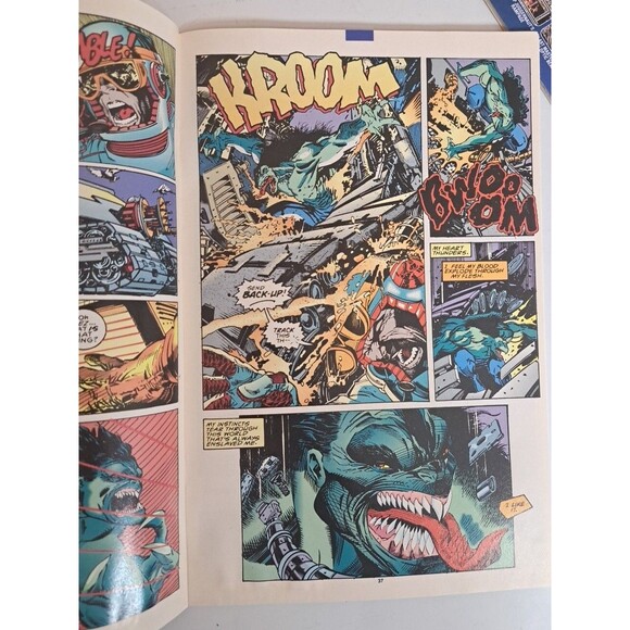 2099 Unlimited #1 & #2 Lot (1993) Marvel Comics Bagged Set Spider-Man Hulk - Picture 10 of 12